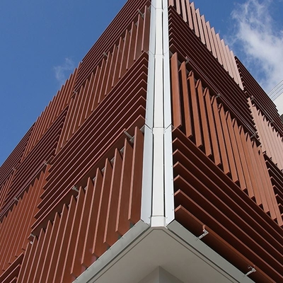 Pergola Small Shutter Aluminum Sun Shade Louvers Facade Blinds